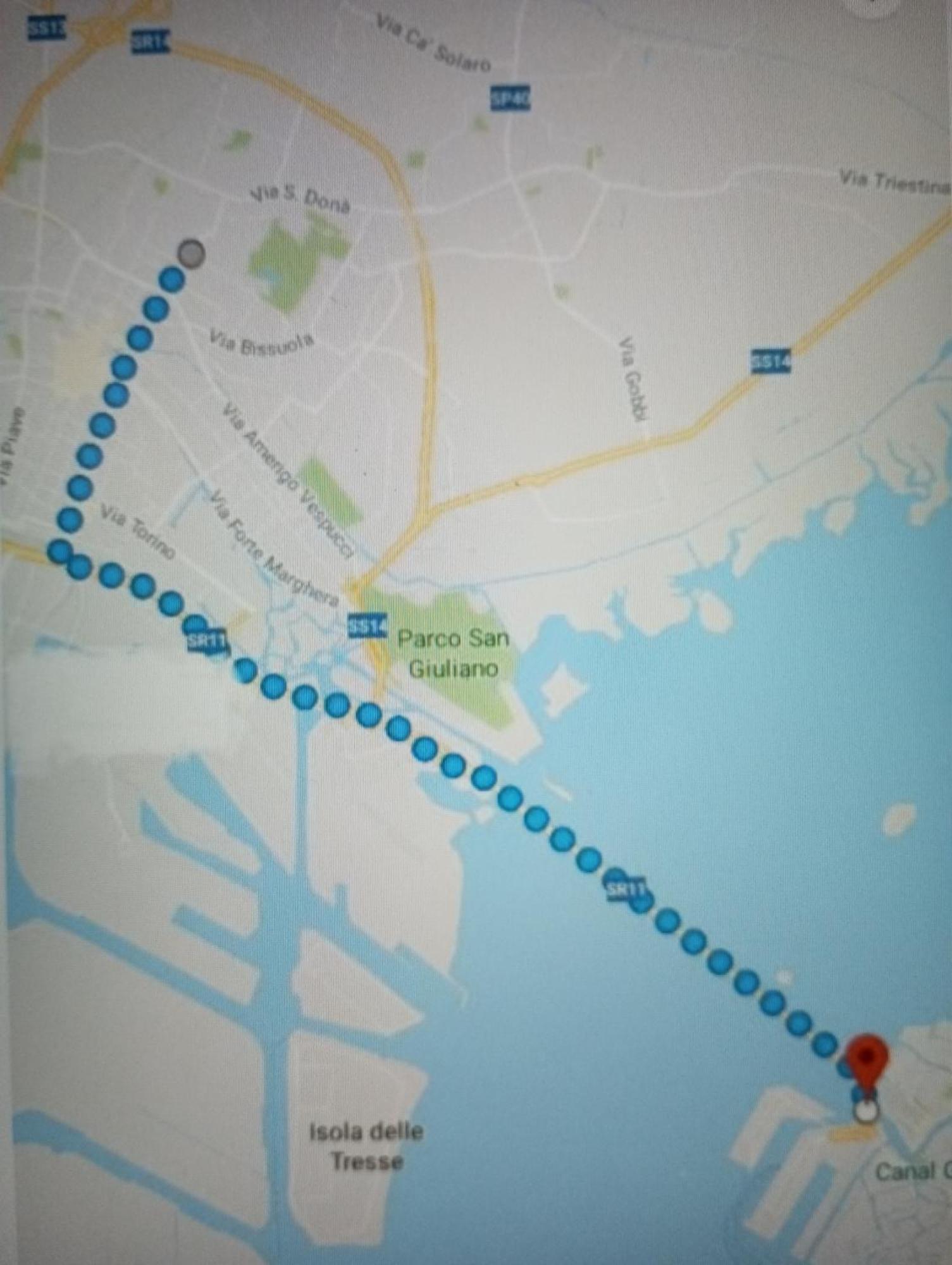 Sunshine30Mt Tram Ingresso Indipendente Wifi Venezia Free Parkアパートメント エクステリア 写真